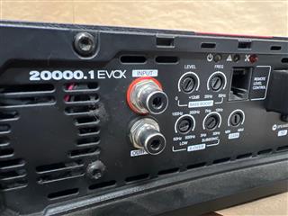 SOUNDIGITAL EVOX 20000.1 1-CHANNEL CAR AMP 22300 WATTS RMS